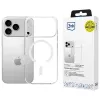 Capa de proteção 3MK Armor MagCase para Apple iPhone 17 Pro, fixação magnética, transparente/fumado