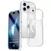 Capa de proteção 3MK Armor MagCase para Apple iPhone 17 Pro, fixação magnética, transparente/fumado