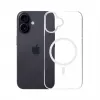 3mk Armor MagCase capa para Apple iPhone 17, compatível com MagSafe, capa traseira de TPU, cantos reforçados, transparente