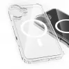 3mk Armor MagCase capa para Apple iPhone 17, compatível com MagSafe, capa traseira de TPU, cantos reforçados, transparente
