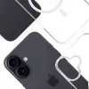 3mk Armor MagCase capa para Apple iPhone 17, compatível com MagSafe, capa traseira de TPU, cantos reforçados, transparente