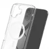 3mk Armor MagCase capa para Apple iPhone 17, compatível com MagSafe, capa traseira de TPU, cantos reforçados, transparente