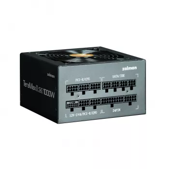 Fonte de alimentação Zalman TeramaxII SE 1000 W 18+10 pin ATX ATX preto