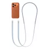 Correia de tiracolo Apple Crossbody Strap azul-claro 2,08 m rPET aço inoxidável