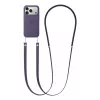 Correia de tiracolo Apple MGGJ4ZM/A – roxo, rPET reciclado e aço inoxidável, comprimento 2,08 m