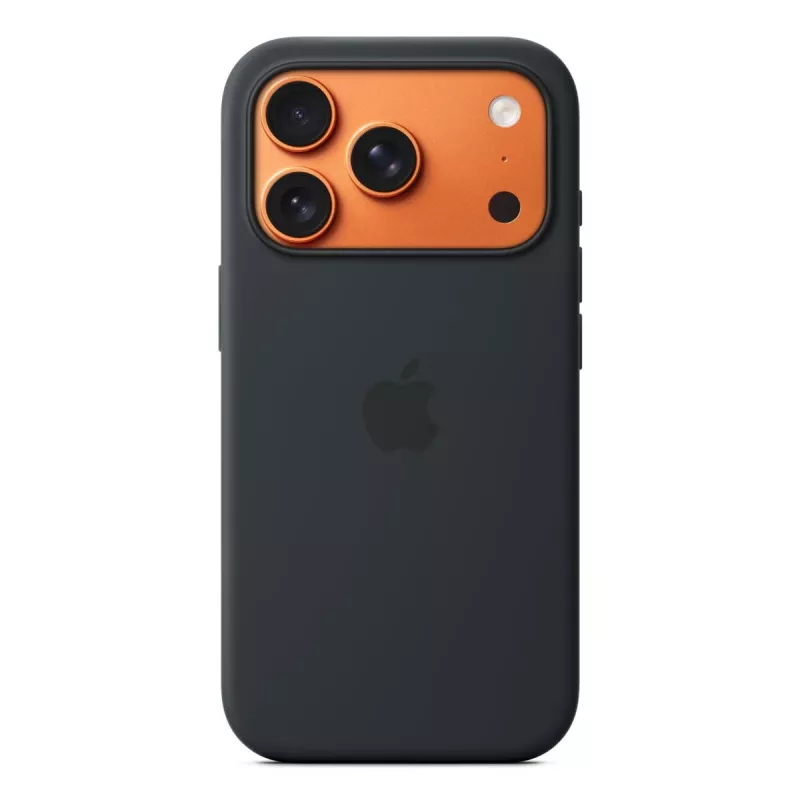 Apple Silicone Case com MagSafe iPhone 17 Pro preto