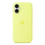 Capa Apple iPhone 17 Silicone Case com MagSafe amarelo néon