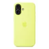 Capa Apple iPhone 17 Silicone Case com MagSafe amarelo néon