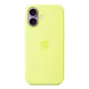 Capa Apple iPhone 17 Silicone Case com MagSafe amarelo néon