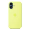 Capa Apple iPhone 17 Silicone Case com MagSafe amarelo néon