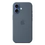 APPLE iPhone 17 – Capa de silicone com MagSafe – Anchor Blue