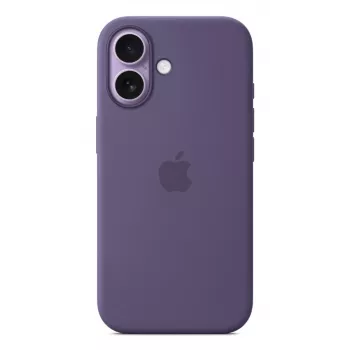 Capa de silicone Apple iPhone 17 roxo Fog Monochromatic