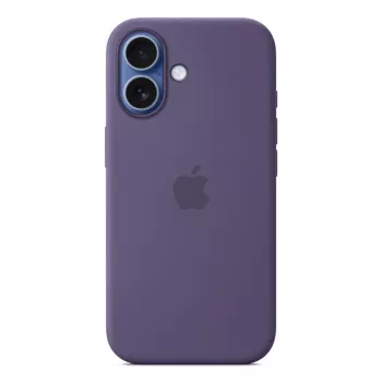 Capa de silicone Apple iPhone 17 roxo Fog Monochromatic