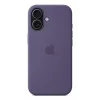 Capa de silicone Apple iPhone 17 roxo Fog Monochromatic