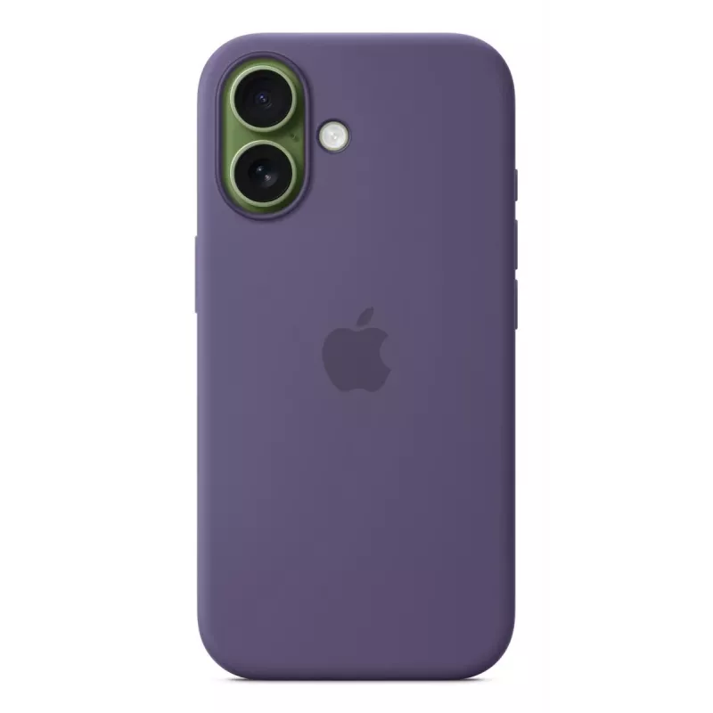 Capa de silicone Apple iPhone 17 roxo Fog Monochromatic