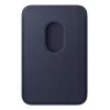 Porta-cartões Apple iPhone FineWoven Wallet com MagSafe Navy