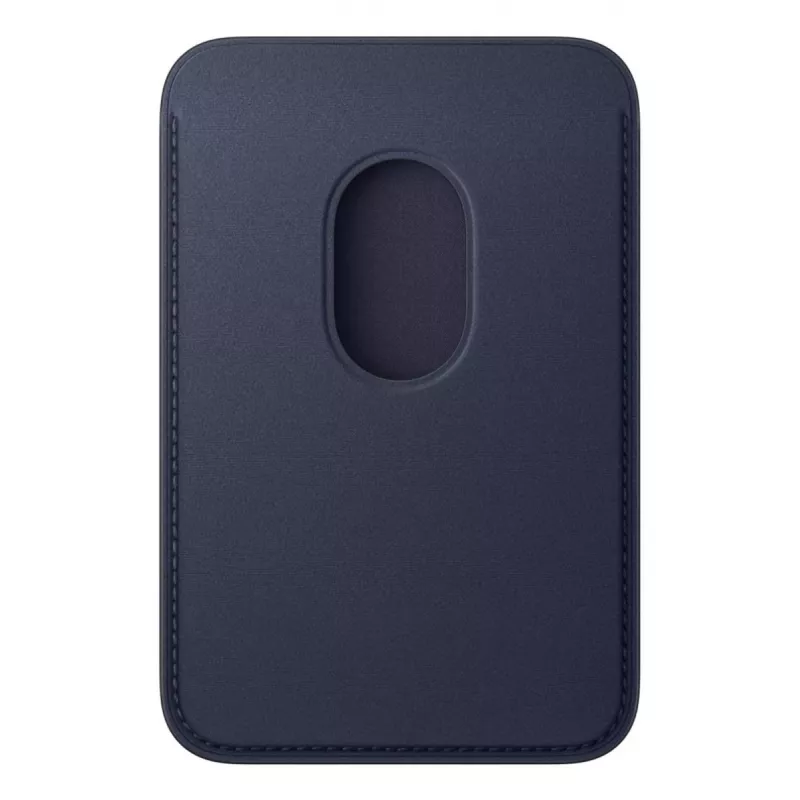 Porta-cartões Apple iPhone FineWoven Wallet com MagSafe Navy