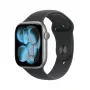 Smartwatch Apple Watch Series 11 GPS 46mm caixa de alumínio Space Grey Black Sport Band S/M