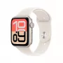 Apple Watch SE 3 GPS 44mm caixa de alumínio Starlight com bracelete desportiva Starlight M/L