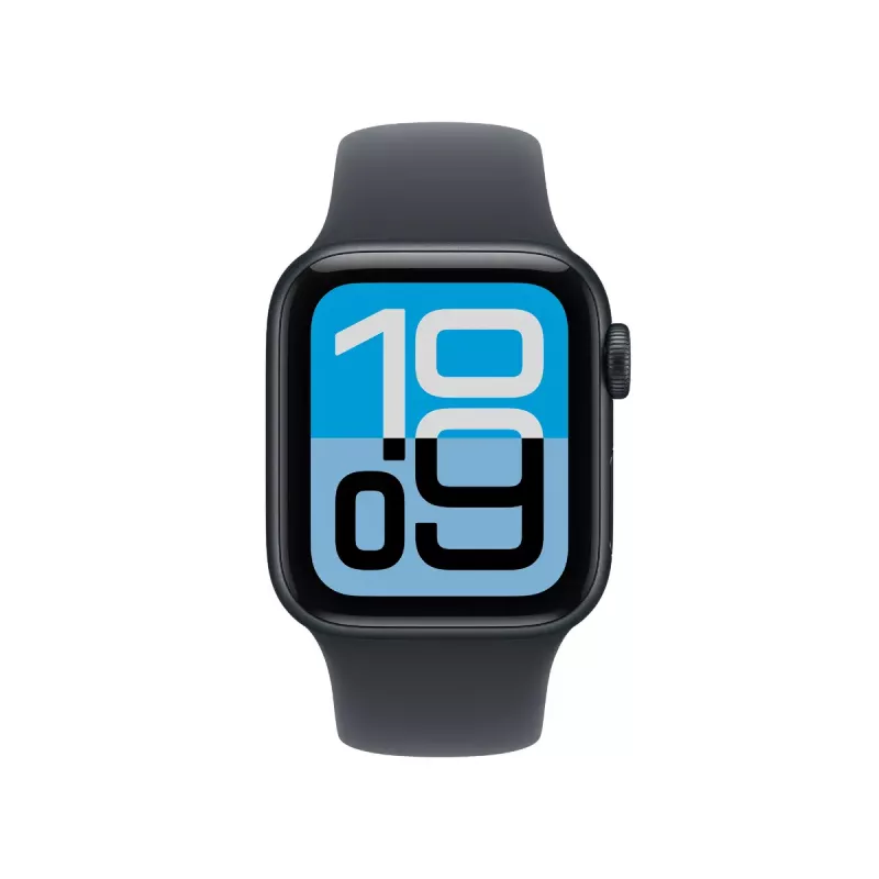 Apple Watch SE 3 GPS Cellular 40mm caixa de alumínio Mitternacht bracelete preta