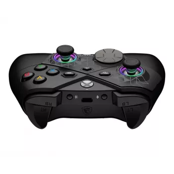 Comando MSI FORCE PRO W CONTROLLER preto USB 2.0 com fio sem fios
