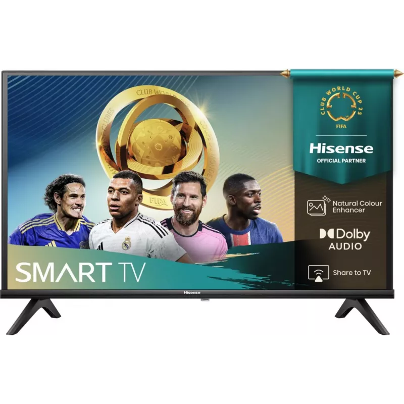 Televisor Hisense 32A4Q 81,3 cm (32 polegadas) HD Smart TV Wi-Fi preto