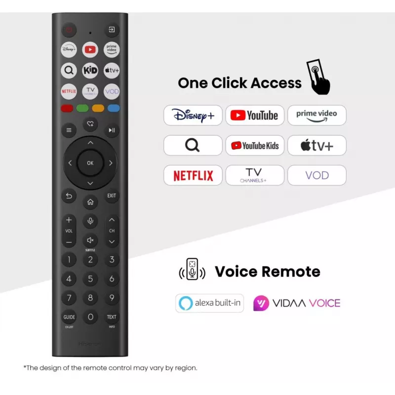 Televisor Hisense 50A6Q 127 cm (50 polegadas) 4K Ultra HD Smart TV Wi-Fi preto 200 cd/m²