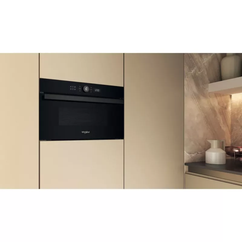 Micro-ondas com grelhador Whirlpool WMD44MB preto encastrável 31 l 1000 W