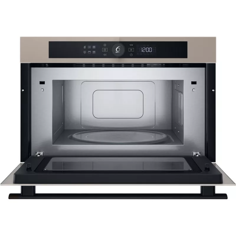 Micro-ondas com grelhador Whirlpool WMD44ME bege encastrável 31 L 1000 W