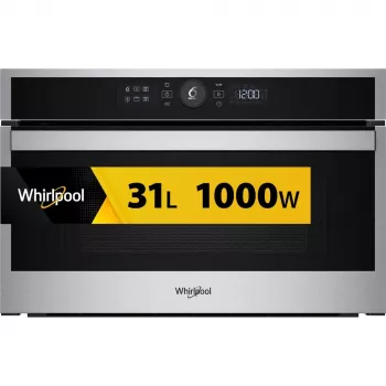 Micro-ondas com grelhador Whirlpool WMD44MX aço inoxidável encastrável 31 L 1000 W
