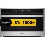 Micro-ondas com grelhador Whirlpool WMD44MX aço inoxidável encastrável 31 L 1000 W