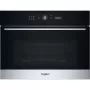 Micro-ondas combinado Whirlpool WMW57DHMX preto, aço inoxidável encastrável 40 L 900 W