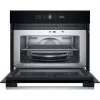 Micro-ondas combinado Whirlpool WMW57DHMX preto, aço inoxidável encastrável 40 L 900 W