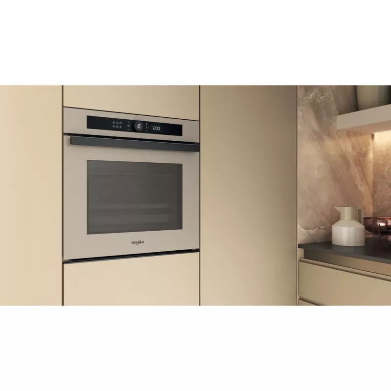 Forno encastrável WHIRLPOOL WOI4S8HM2SEA 6th Sense Hid Steam+ Urban Beige