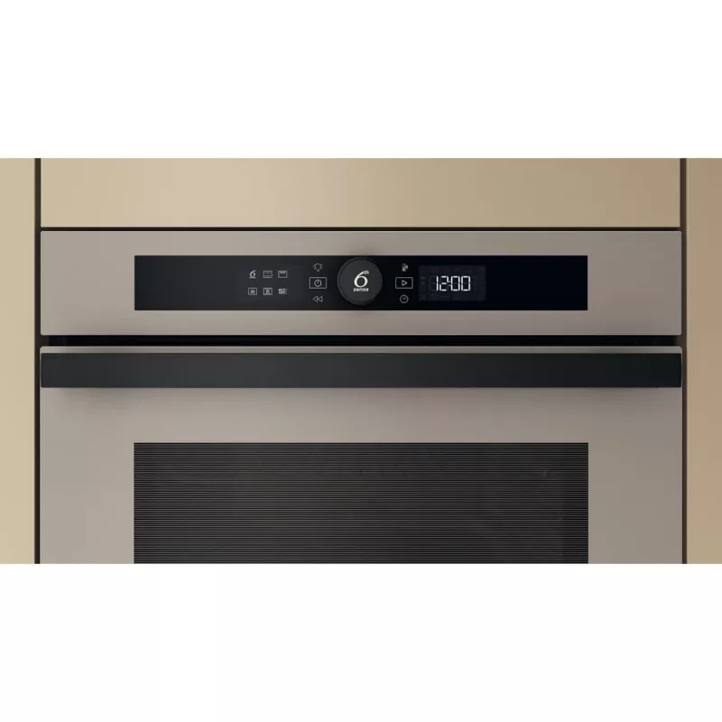 Forno encastrável WHIRLPOOL WOI4S8HM2SEA 6th Sense Hid Steam+ Urban Beige