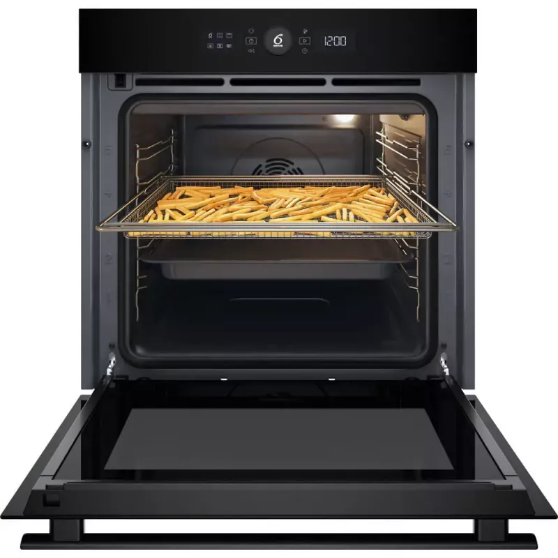 Forno encastrável Whirlpool WOI4S8PM0SBA 73 L preto elétrico com controlo tátil