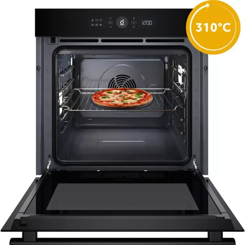 Forno encastrável Whirlpool WOI4S8PM0SBA 73 L preto elétrico com controlo tátil