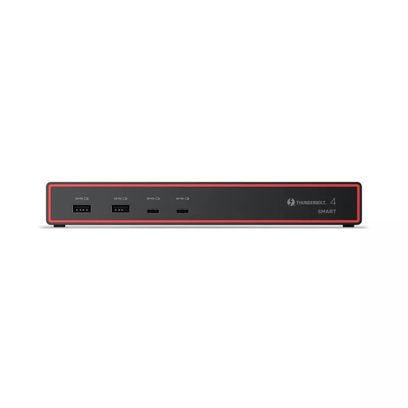 Lenovo ThinkPad Thunderbolt 4 Smart Dock Gen2 7500 com fio preto 100W Power Delivery 2500Mbit/s