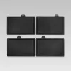 Faca de cozinha Maestro MR-1412-Preto conjunto de faca e tábua