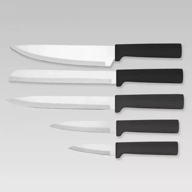Faca de cozinha Maestro MR-1412-Preto conjunto de faca e tábua