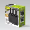 Faca de cozinha Maestro MR-1412-Preto conjunto de faca e tábua