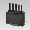 Faca de cozinha Maestro MR-1412-Preto conjunto de faca e tábua