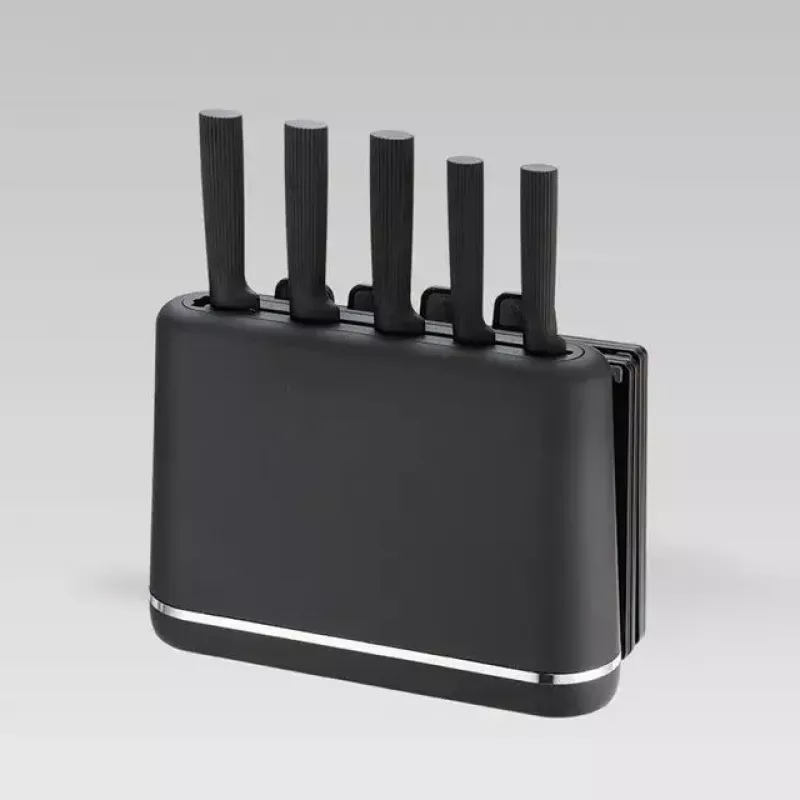 Faca de cozinha Maestro MR-1412-Preto conjunto de faca e tábua