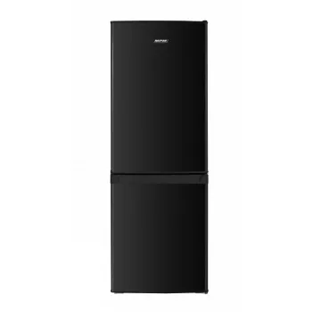 Combinado frigorífico-congelador MPM MPM-182-KB-39, independente 182 L (121 L frigorífico / 52 L congelador), preto, congelador na parte inferior, porta reversível