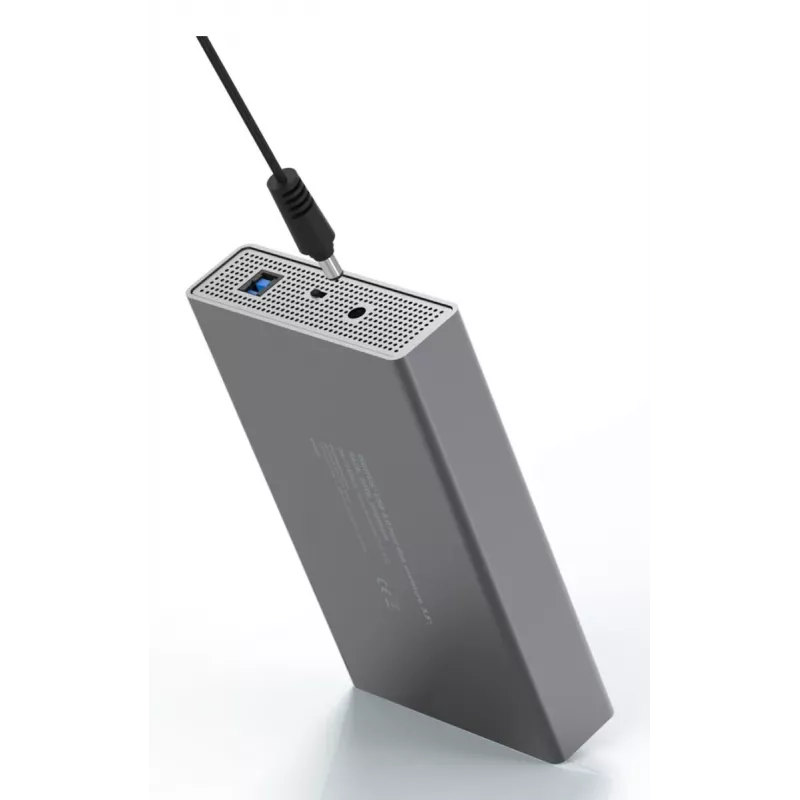 Caixa para HDD Digitus DA-71106-1 USB 3.0 3,5 polegadas SATA 16TB alumínio