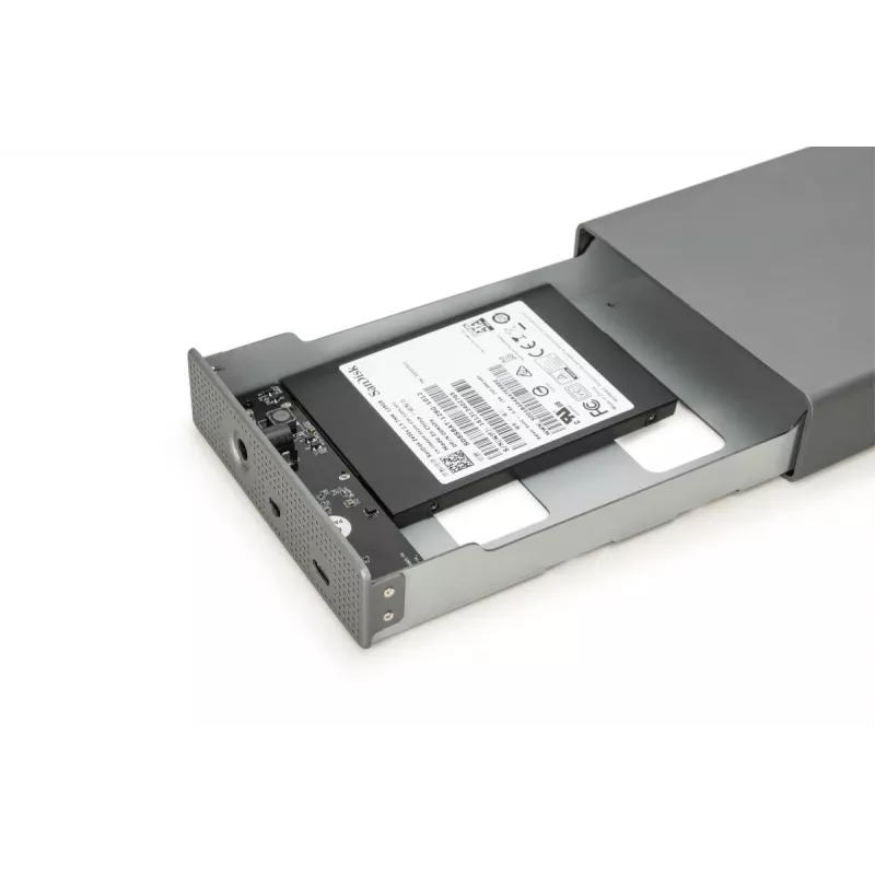 Caixa para HDD Digitus DA-71106-1 USB 3.0 3,5 polegadas SATA 16TB alumínio