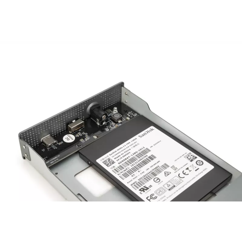 Caixa para HDD Digitus DA-71106-1 USB 3.0 3,5 polegadas SATA 16TB alumínio