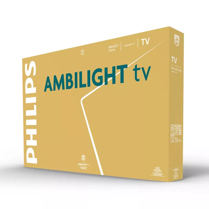 Philips 55MLED920 139,7 cm (55 polegadas) 4K Ultra HD Smart-TV Wi-Fi preto