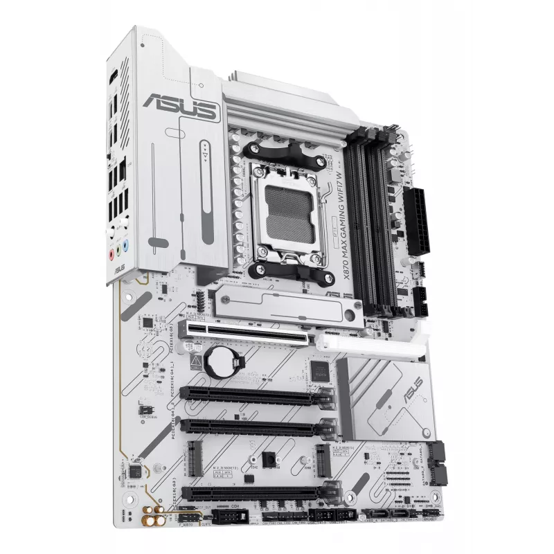 Motherboard ASUS X870 MAX GAMING WIFI7 W ATX — AMD X870, socket AM5, DDR5, 4 DIMM, Wi‑Fi 7, LAN 2,5Gb