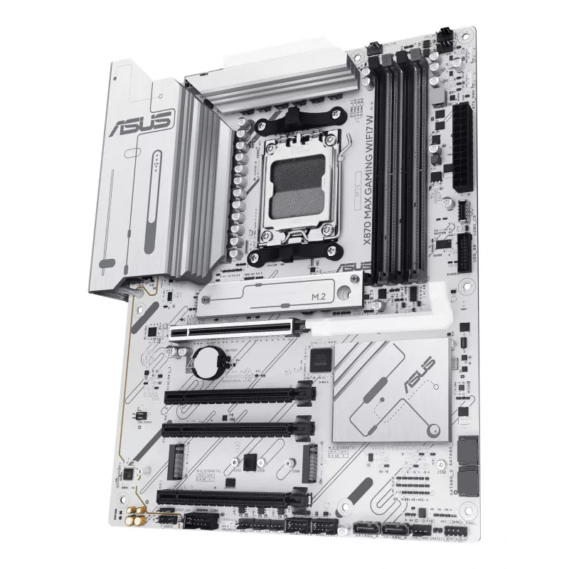 Motherboard ASUS X870 MAX GAMING WIFI7 W ATX — AMD X870, socket AM5, DDR5, 4 DIMM, Wi‑Fi 7, LAN 2,5Gb